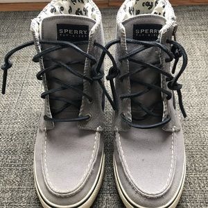 Women’s Sperry high top shoes